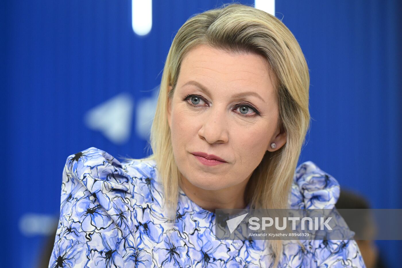 SPIEF-2025. RIA Novosti stand and Sputnik Radio studio