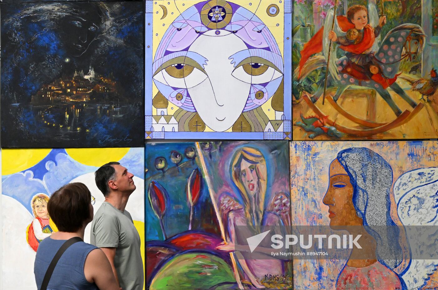 Russia Angels of Peace Art Project