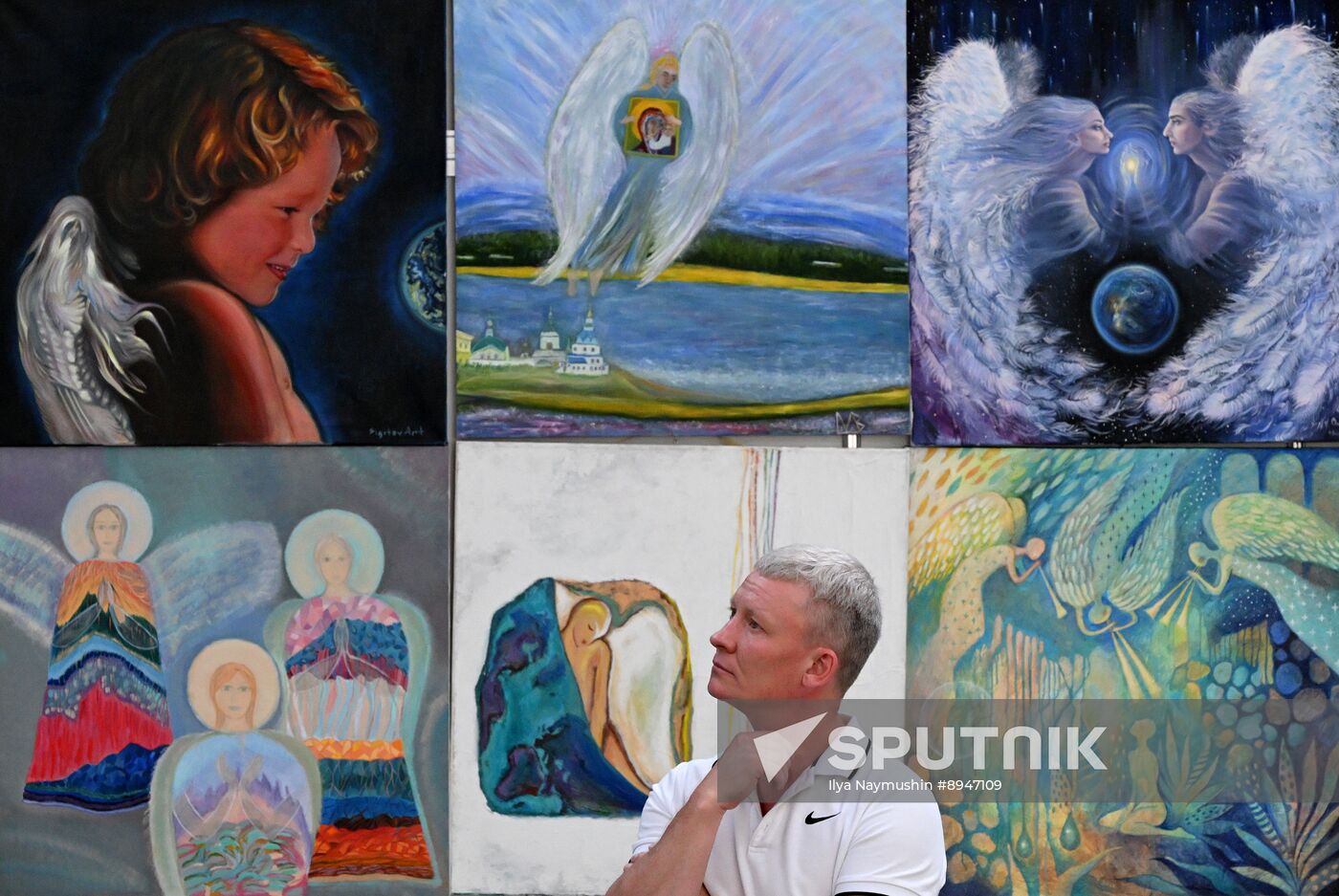 Russia Angels of Peace Art Project