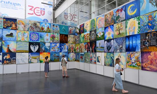 Russia Angels of Peace Art Project