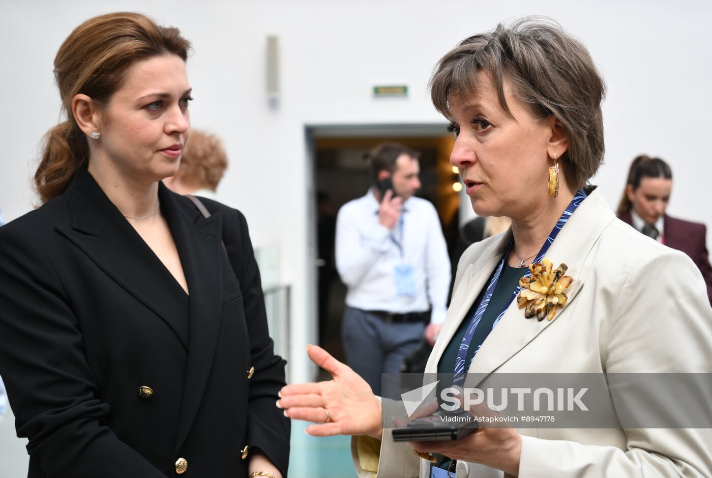 SPIEF-2025. Opening of the 'On the Wings' exhibition and gala show