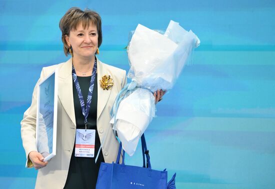 SPIEF-2025. Opening of the 'On the Wings' exhibition and gala show