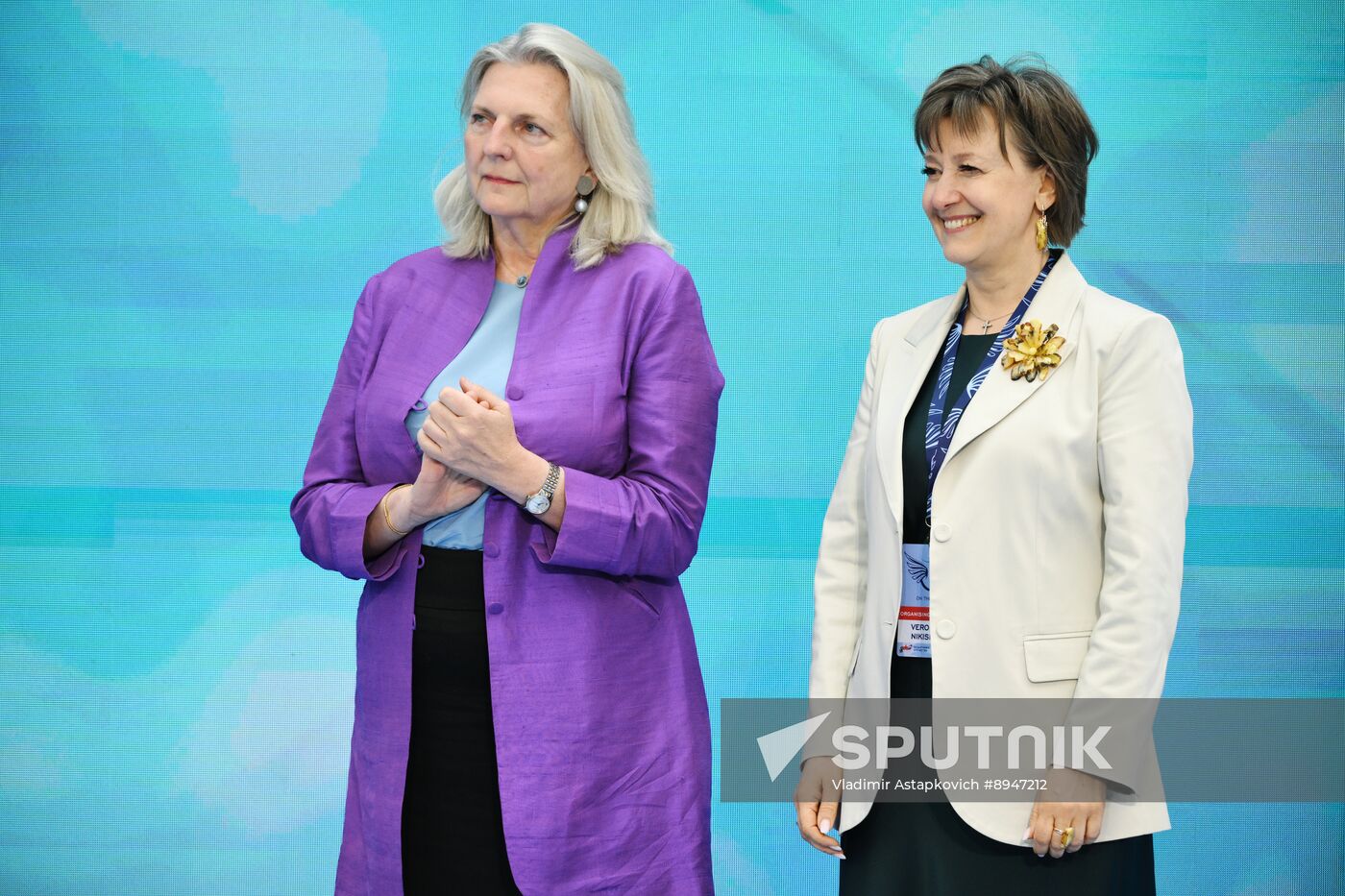 SPIEF-2025. Opening of the 'On the Wings' exhibition and gala show
