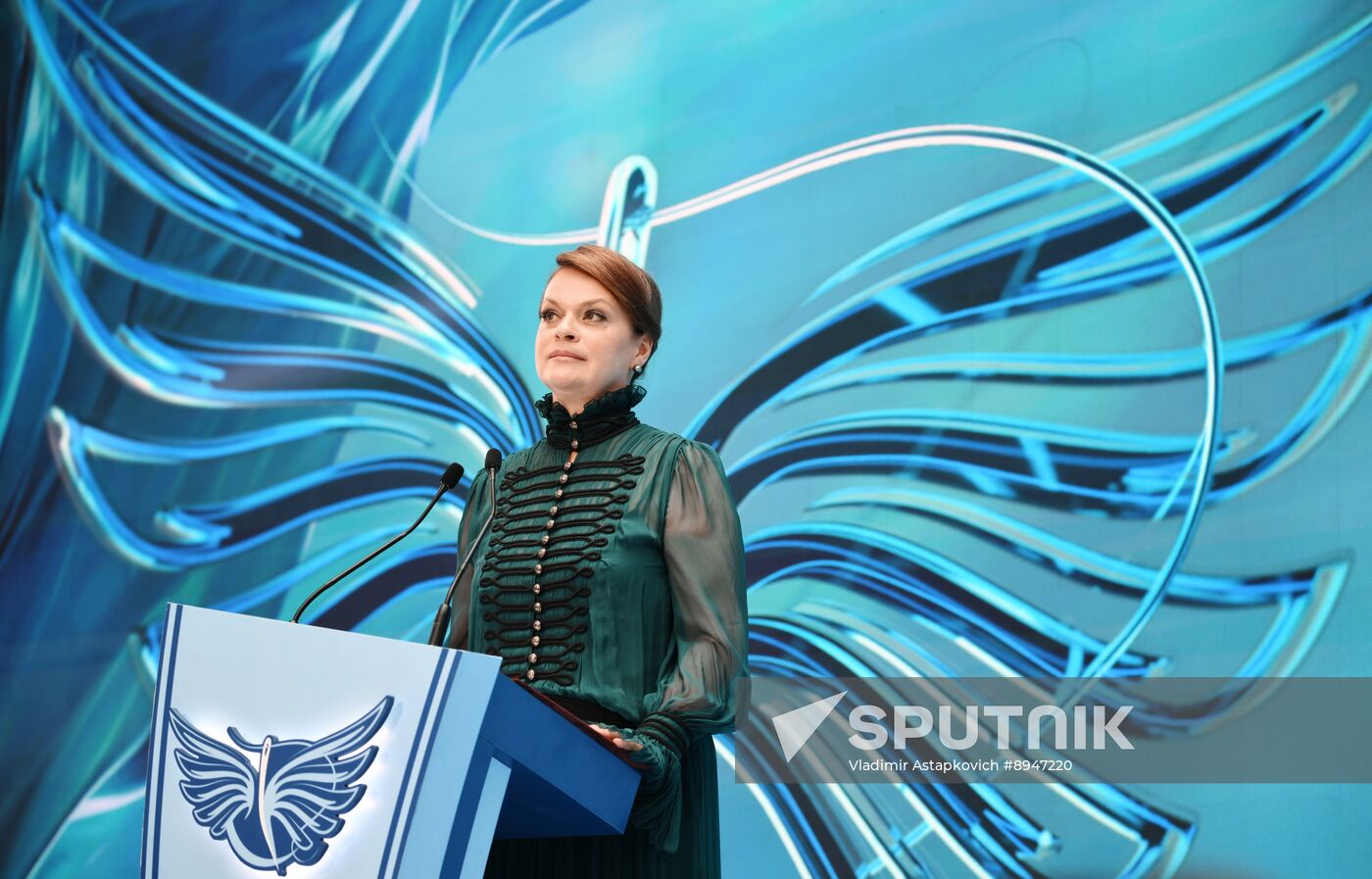 SPIEF-2025. Opening of the 'On the Wings' exhibition and gala show