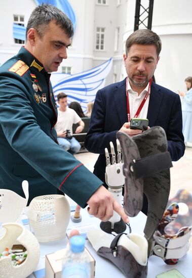 SPIEF-2025. Opening of the 'On the Wings' exhibition and gala show