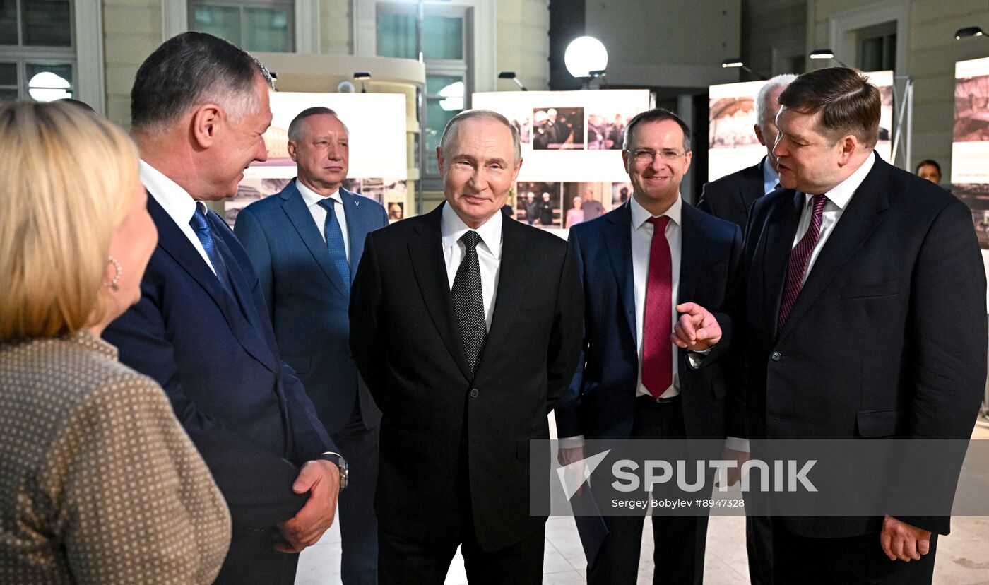 Russia Putin St Petersburg Conservatory