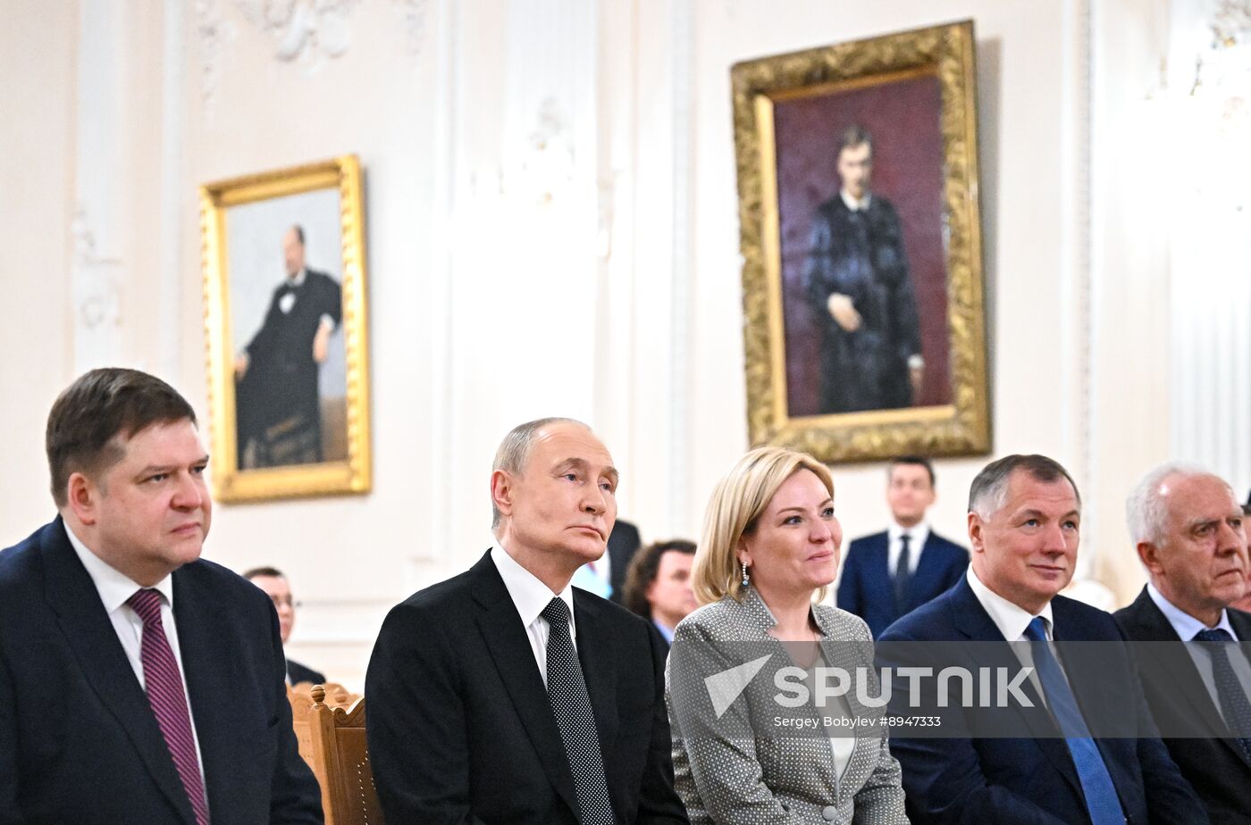Russia Putin St Petersburg Conservatory