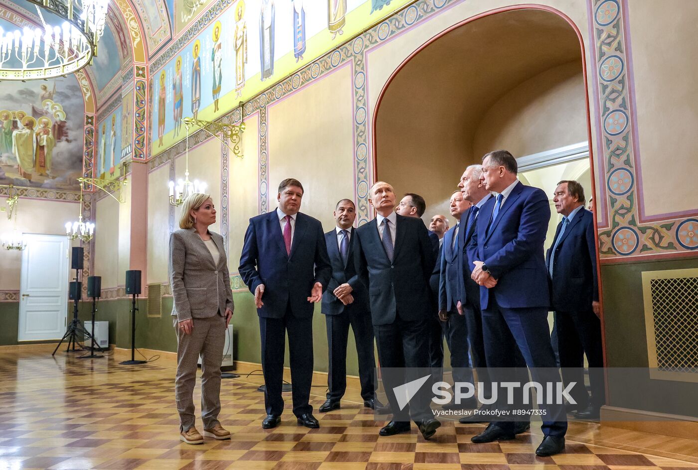 Russia Putin St Petersburg Conservatory