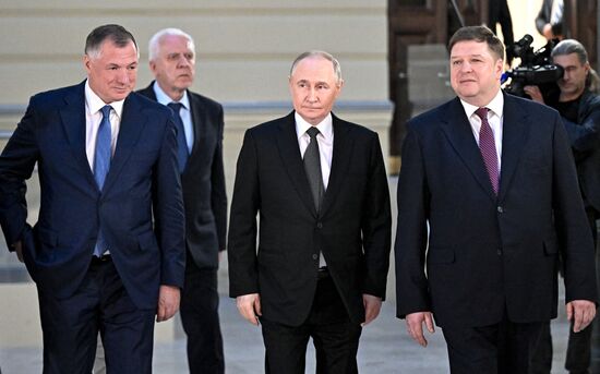 Russia Putin St Petersburg Conservatory