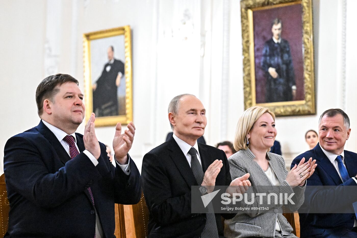 Russia Putin St Petersburg Conservatory