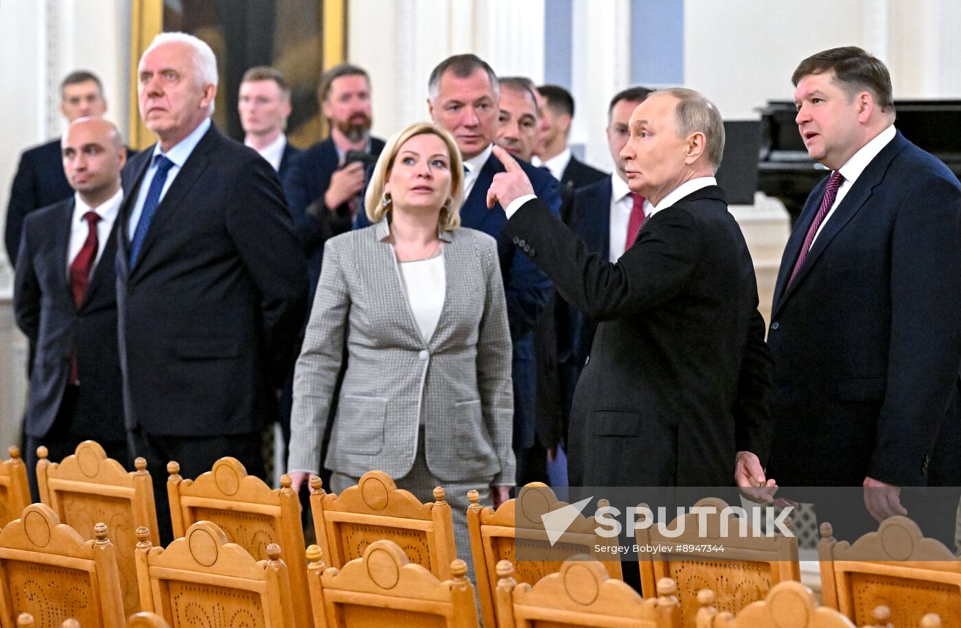 Russia Putin St Petersburg Conservatory