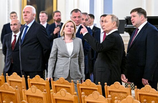 Russia Putin St Petersburg Conservatory