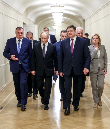 Russia Putin St Petersburg Conservatory
