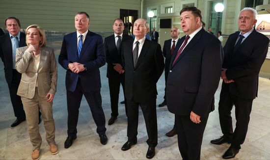 Russia Putin St Petersburg Conservatory
