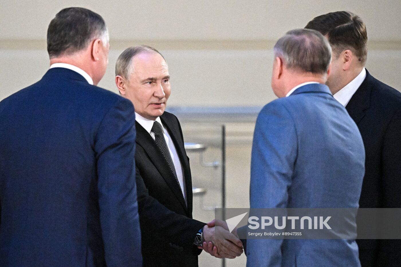 Russia Putin St Petersburg Conservatory