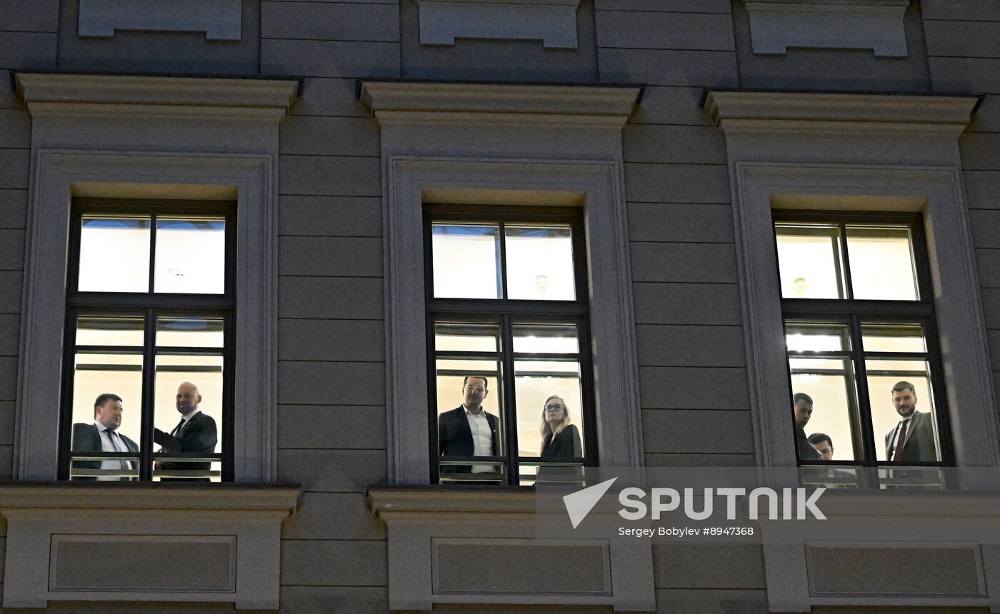 Russia Putin St Petersburg Conservatory