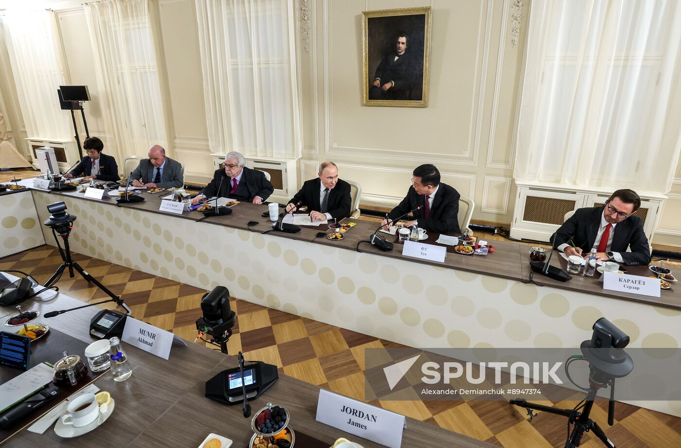 Russia Putin International News Agencies