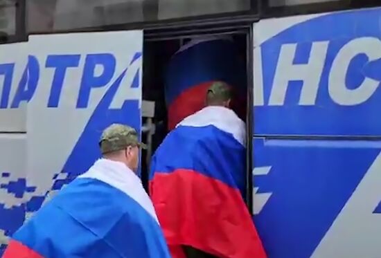Russia Ukraine Military Operation POWs Exchange