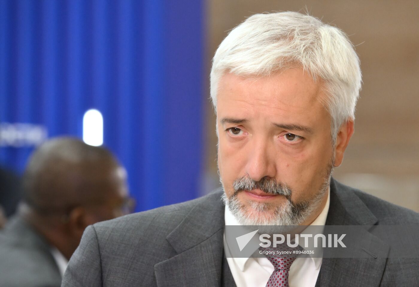 SPIEF-2025. RIA Novosti stand and Sputnik Radio studio