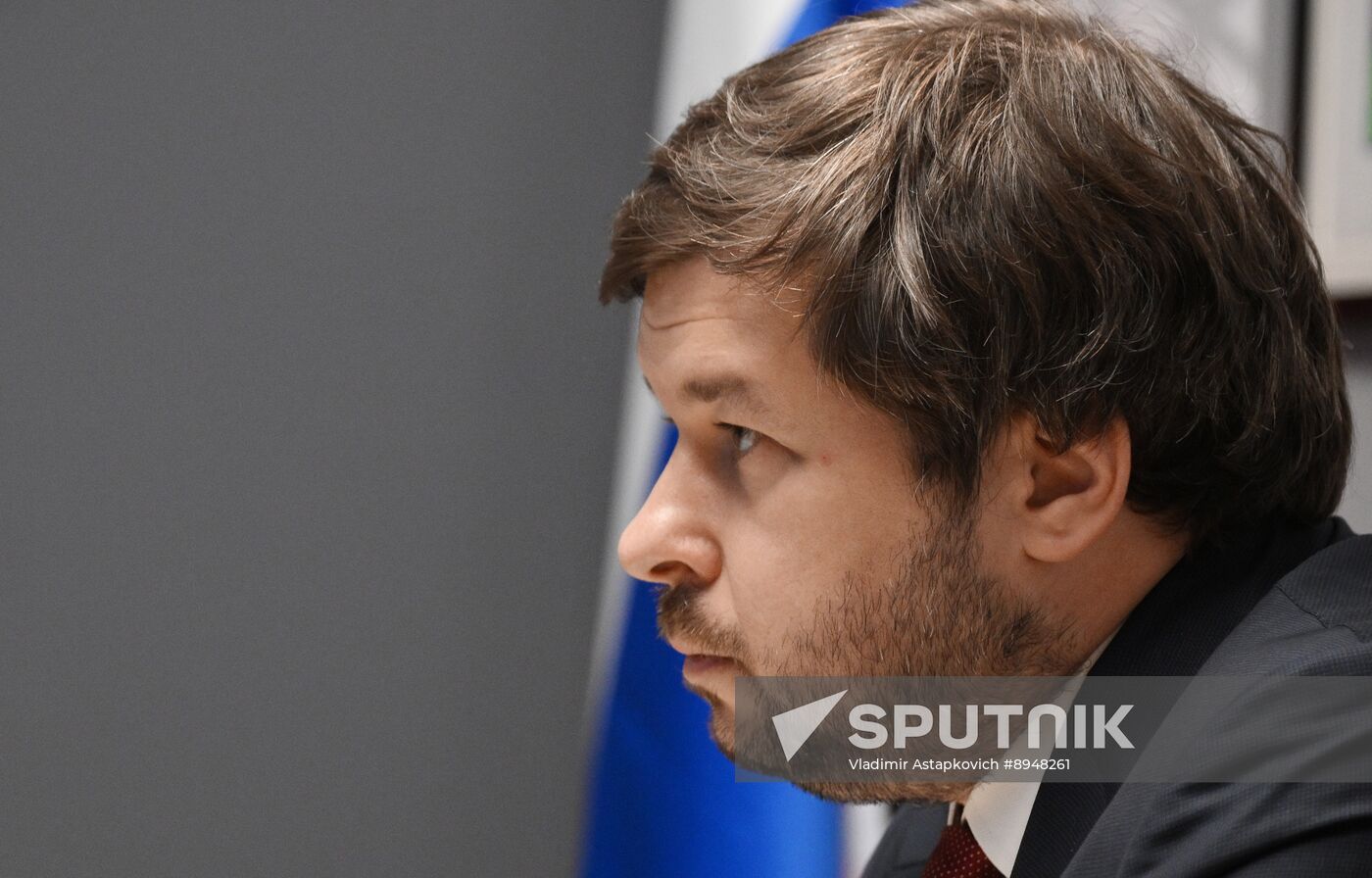 SPIEF-2025. Meeting of Moldovan Party of Socialists leader I. Dodon and Russian Energy First Deputy Minister P. Sorokin