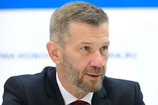 SPIEF-2025. RIA Novosti stand and Sputnik Radio studio