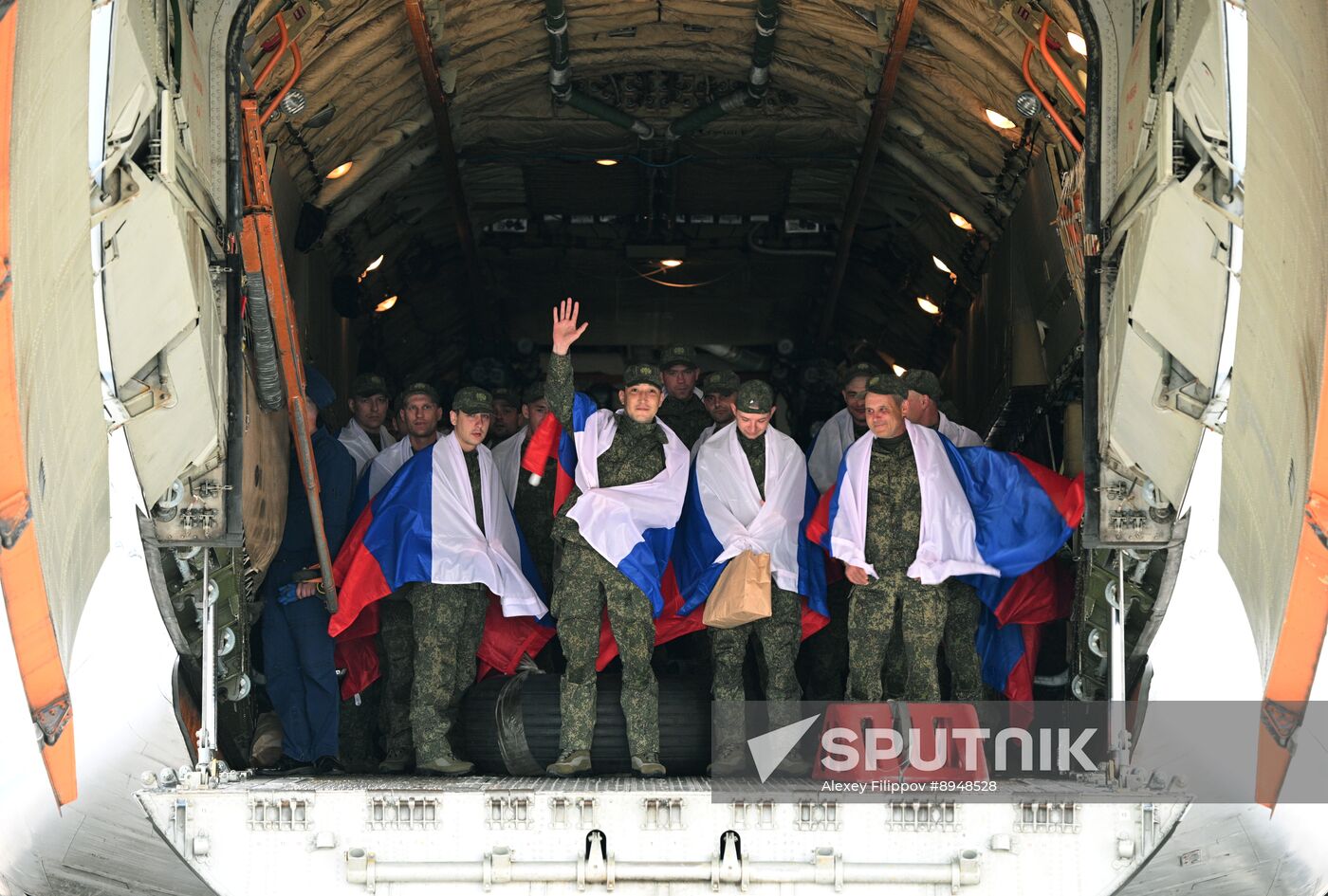 Russia Ukraine Military Operation POWs Exchange