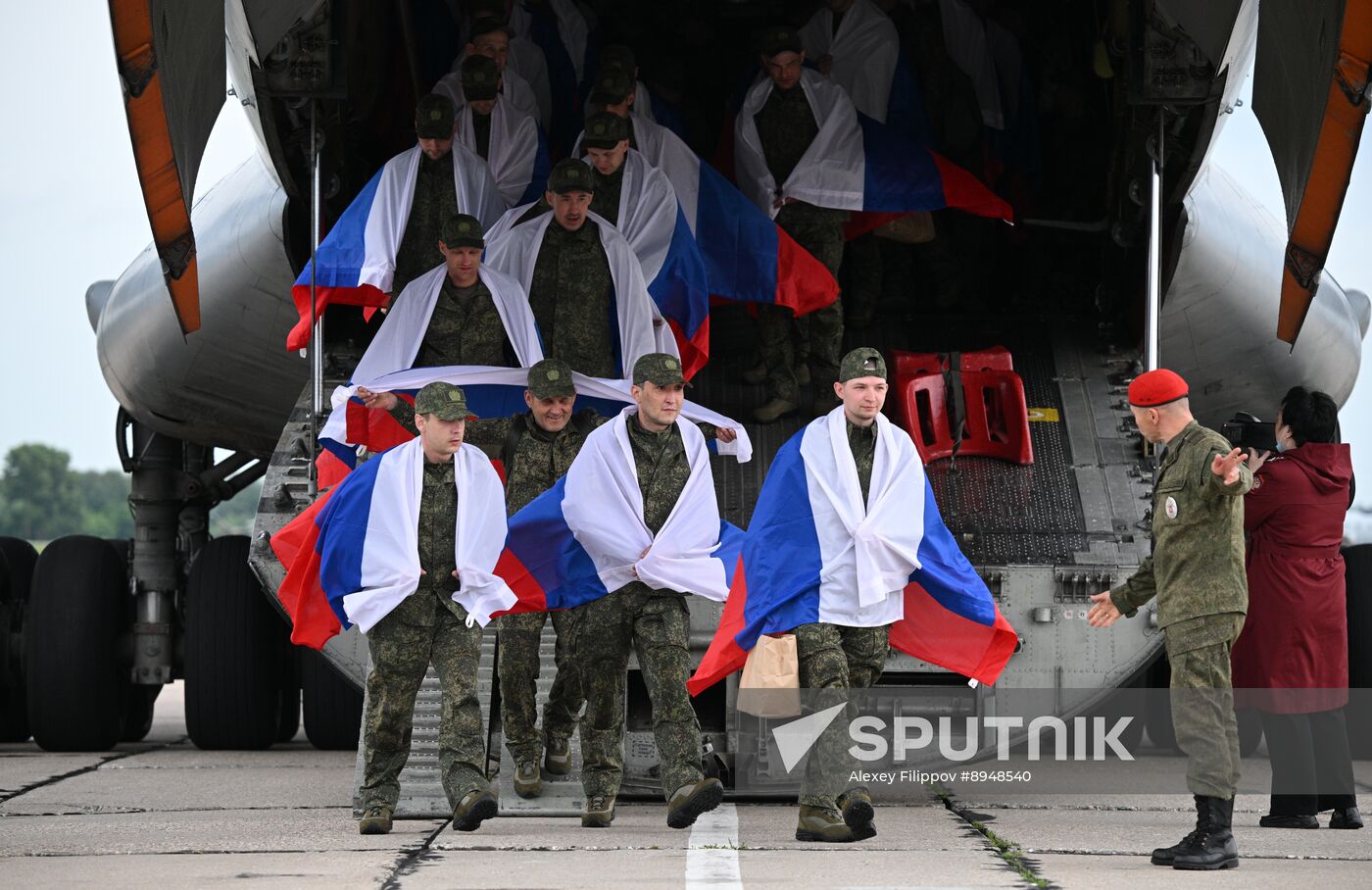 Russia Ukraine Military Operation POWs Exchange
