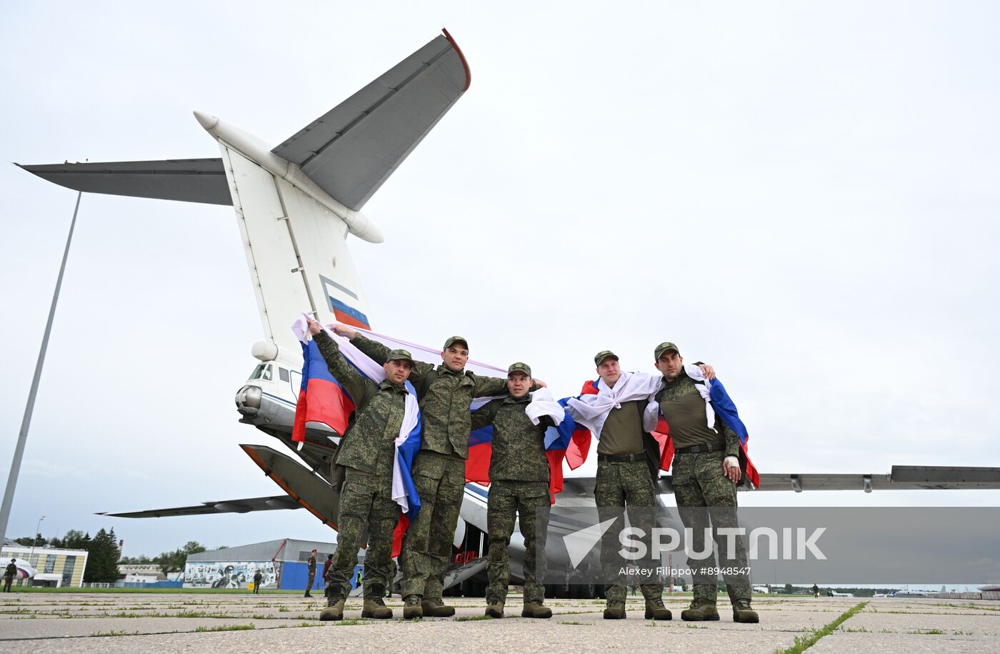 Russia Ukraine Military Operation POWs Exchange