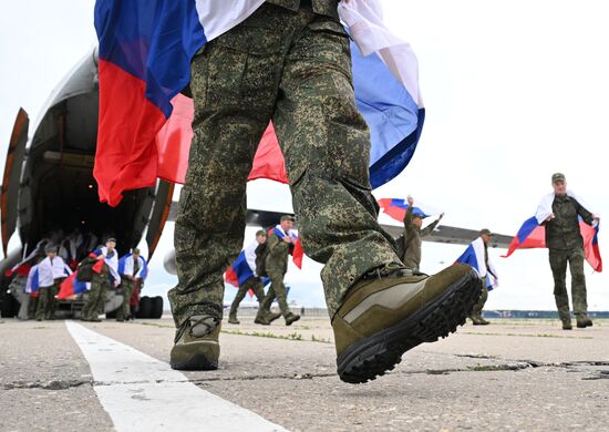 Russia Ukraine Military Operation POWs Exchange