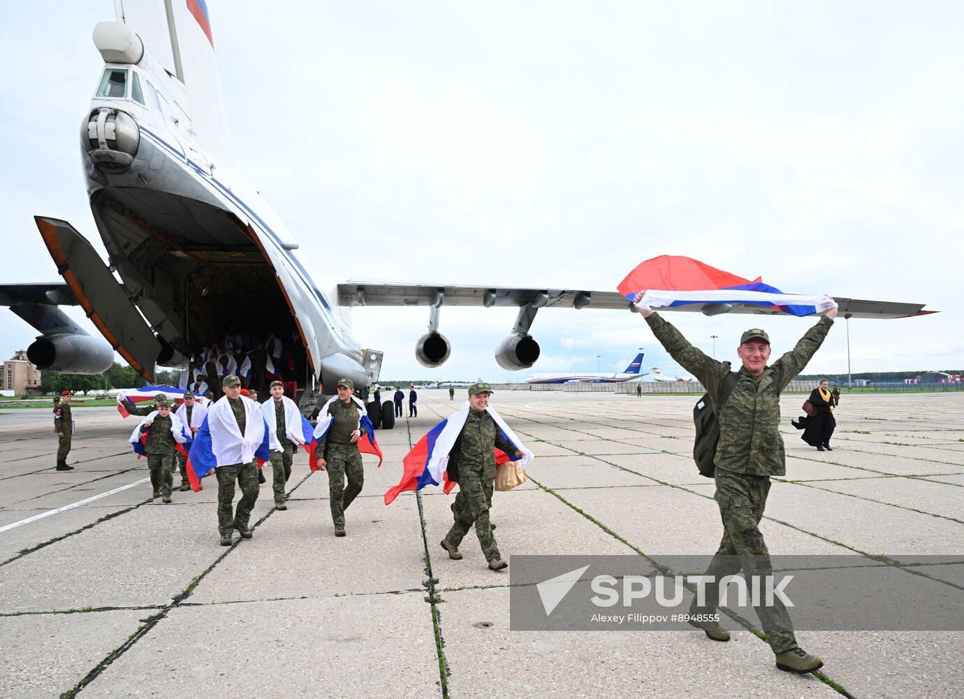 Russia Ukraine Military Operation POWs Exchange