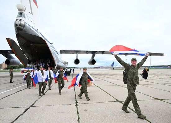 Russia Ukraine Military Operation POWs Exchange