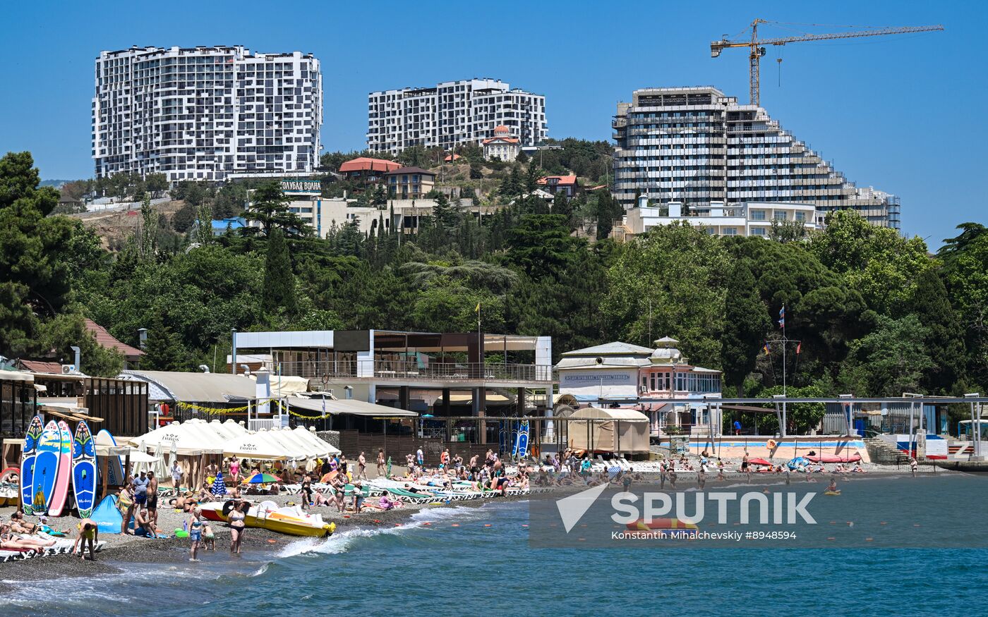 Russia Crimea Summer Leisure