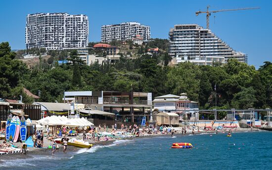 Russia Crimea Summer Leisure