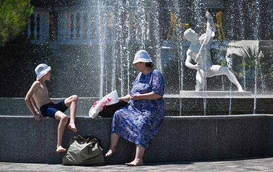 Russia Crimea Summer Leisure
