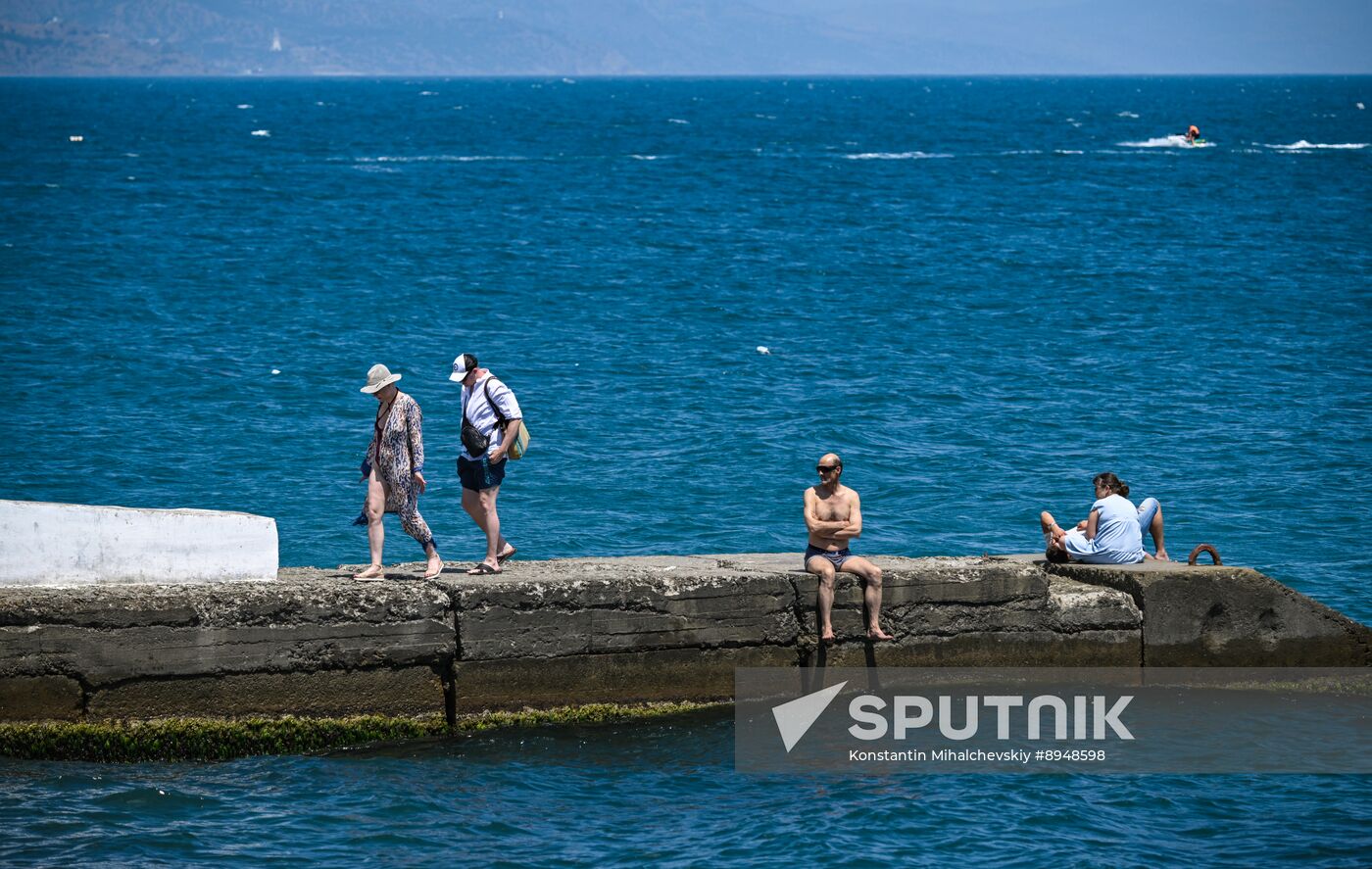 Russia Crimea Summer Leisure