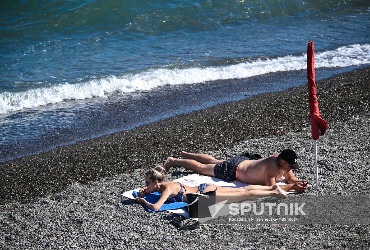 Russia Crimea Summer Leisure