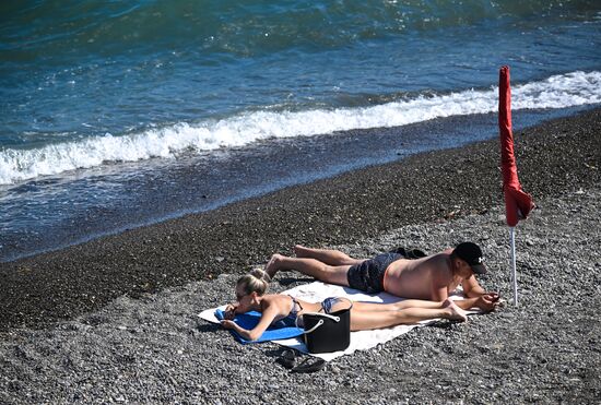 Russia Crimea Summer Leisure