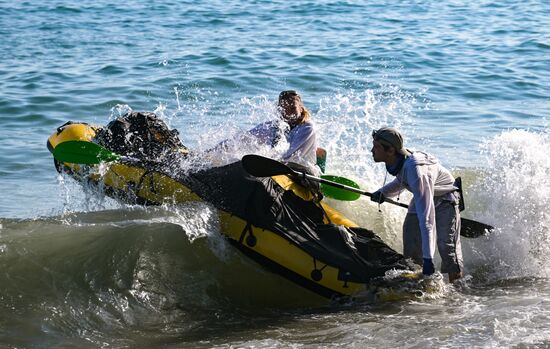 Russia Crimea Summer Leisure