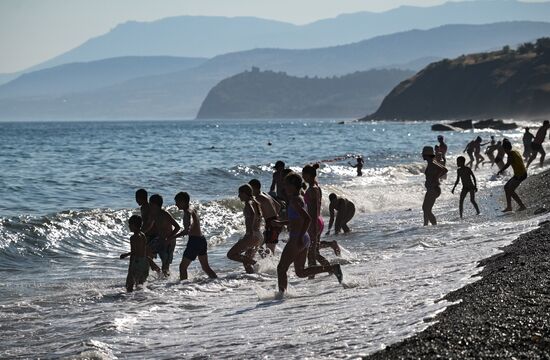 Russia Crimea Summer Leisure