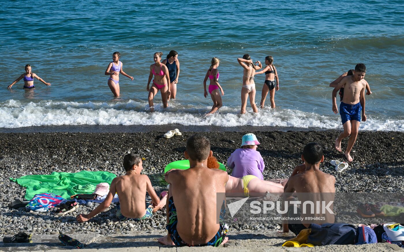 Russia Crimea Summer Leisure