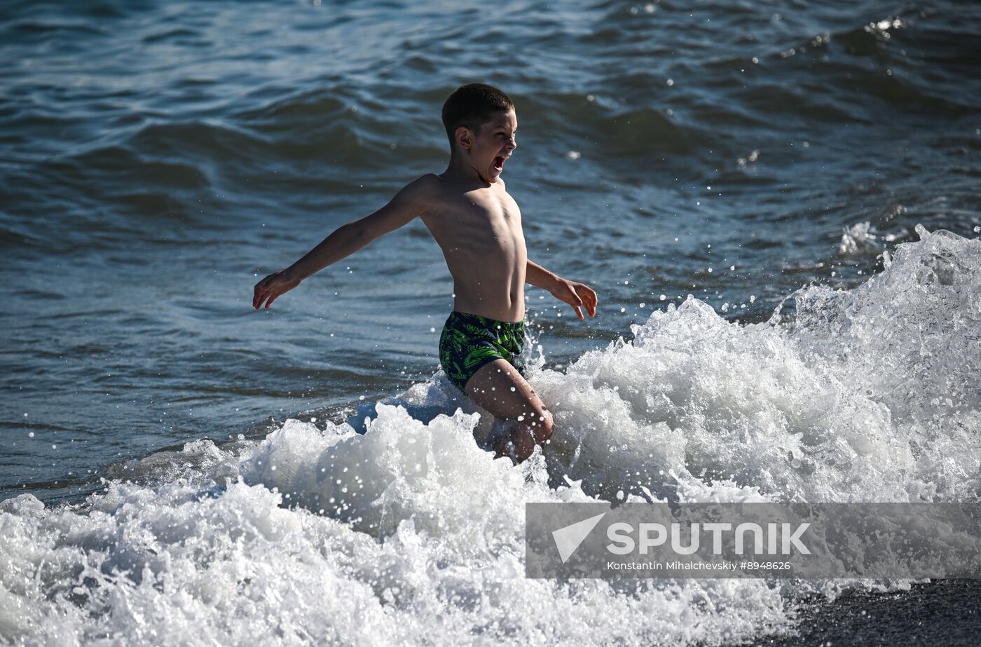 Russia Crimea Summer Leisure