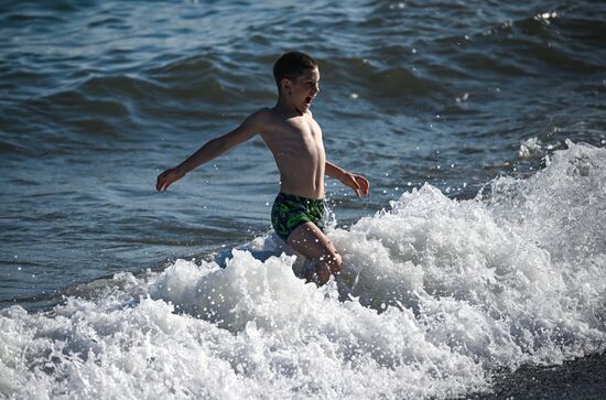 Russia Crimea Summer Leisure