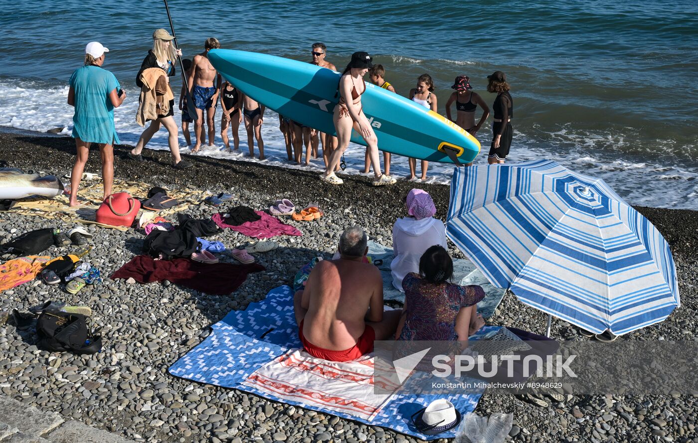 Russia Crimea Summer Leisure