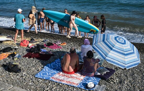 Russia Crimea Summer Leisure
