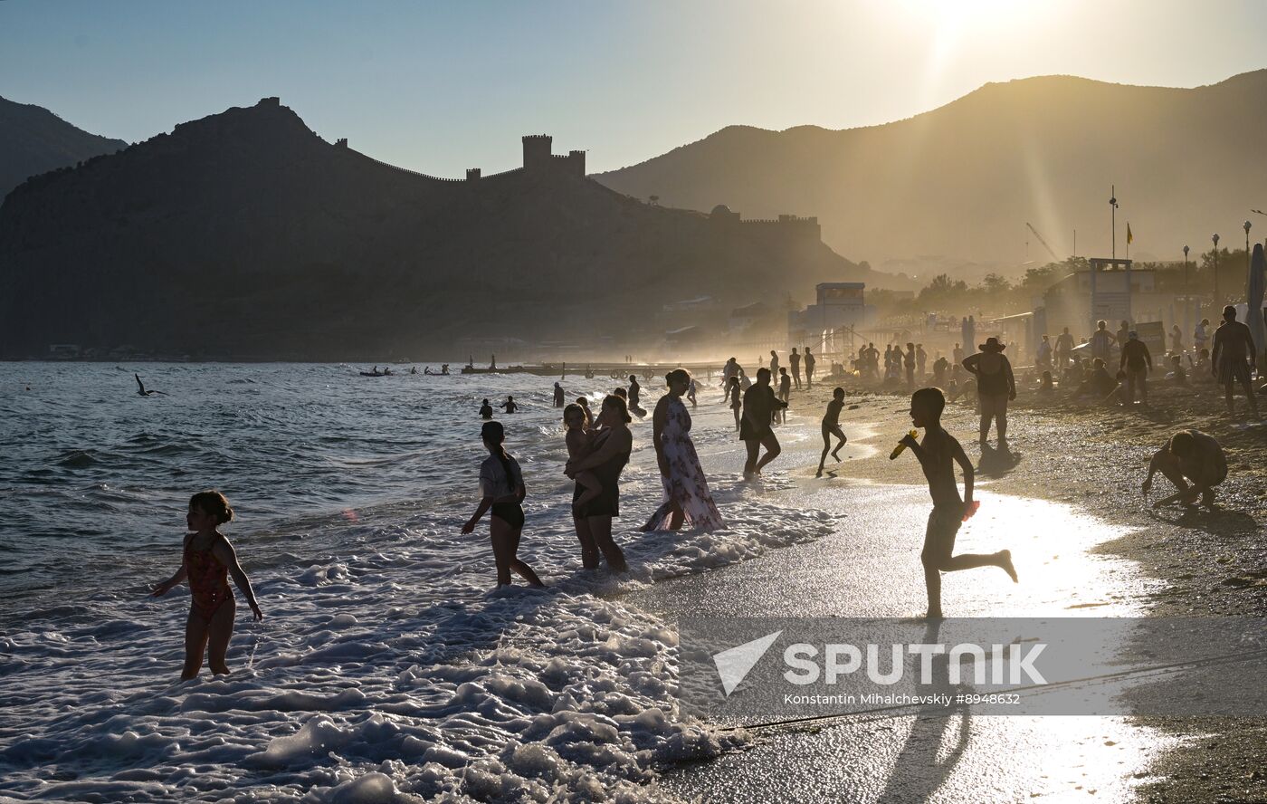 Russia Crimea Summer Leisure