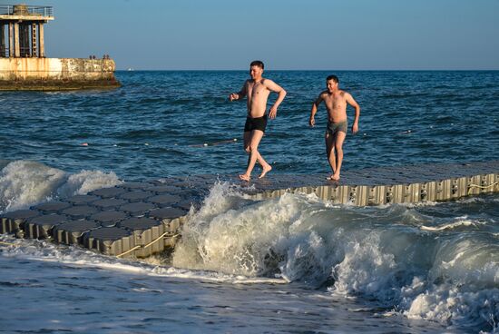 Russia Crimea Summer Leisure