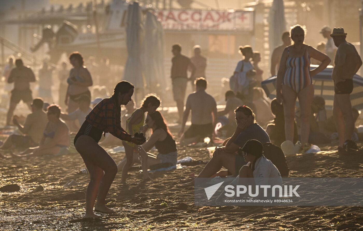 Russia Crimea Summer Leisure
