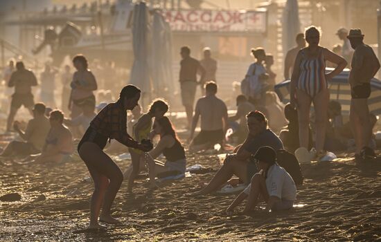 Russia Crimea Summer Leisure