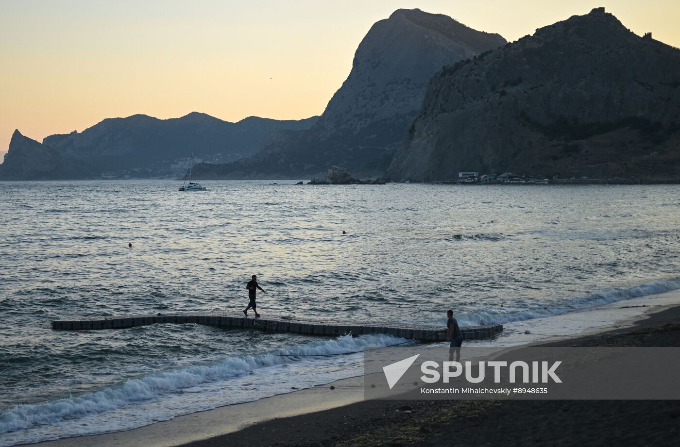 Russia Crimea Summer Leisure