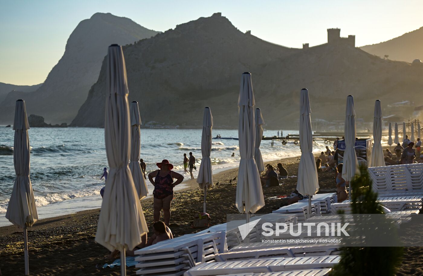 Russia Crimea Summer Leisure